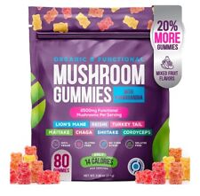 Mushroom gummies 2500mg for sale  DEESIDE