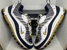 Nike Air Max 98 UK11 Tour żółte 2018 Obsidian granatowe białe świetny stan, używany na sprzedaż  Wysyłka do Poland
