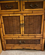 Bamboo rattan vintage for sale  BRISTOL