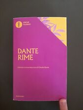 Rime dante alighieri usato  Perugia