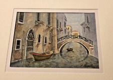 Watercolor print venice for sale  Rutherford College