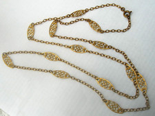 Vintage collier chaine d'occasion  Poncin