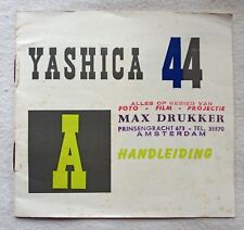 Yashica instruction user for sale  COALVILLE