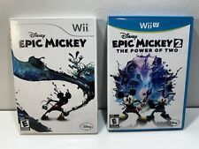 Disney Epic Mickey 1+2 (Nintendo Wii/Wii U) completo comprar usado  Enviando para Brazil