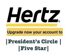 Hertz President Circle Status Upgrade (Bmw - Audi - Volkswagen Vermietung), usado comprar usado  Enviando para Brazil