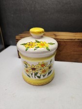 VINTAGE SEARS 1976 PRIMAVERA FLORES MARGARIDA GAMA COZINHA TIGELA DE AÇÚCAR COM TAMPA comprar usado  Enviando para Brazil