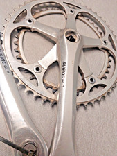 Pedivela de bicicleta de estrada dupla Sugino GLP prata 170mm BCD144 42/52t JIS envio EUA :) comprar usado  Enviando para Brazil