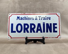 Plaque émaillée machines d'occasion  Reims