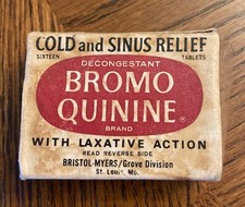 Vtg bromo quinine for sale  New Lenox