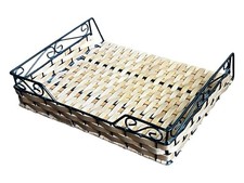 Woven wicker metal for sale  Minneapolis