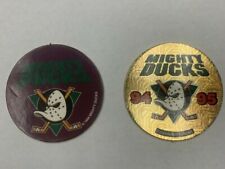 Lot De 2 Mighty Ducks Hockey Del Taco Milkcap POG HAWAII 1994, usado comprar usado  Enviando para Brazil