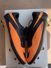 Chuteiras de futebol raras Nike Hypervenom Phatal FG preto laranja US9.5 comprar usado  Enviando para Brazil