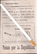 Partito socialista referendum usato Partito socialista referendum usato  Villafranca in Lunigiana