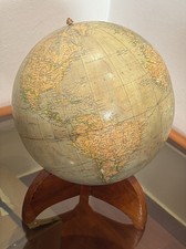 Antico mappamondo globo usato  Italia