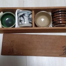 Juego de 10 artículos de bebida sin usar en caja de madera para decoración o uso segunda mano  Embacar hacia Mexico