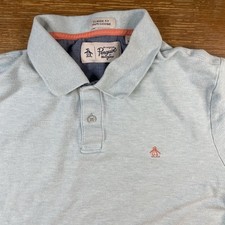Camisa polo masculina golfe original Penguin Munsingwear M verde herança ajuste clássico comprar usado  Enviando para Brazil
