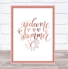 Summer welcome quote for sale  UK