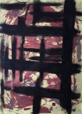 Quadro moderno astratto usato  Barrafranca