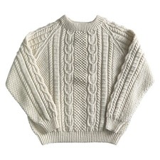 Vintage wool aran for sale  UK