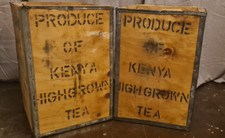 Vintage wooden tea for sale  WELWYN