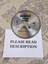 Dewalt diamond blade for sale  HEYWOOD