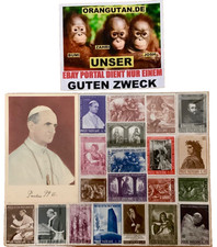 Papst paulus briefmark gebraucht kaufen  Hallstadt