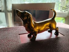 Dachshund brass figurine for sale  Lehigh Acres