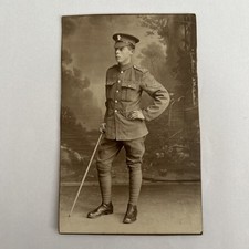 Rppc ww1 soldier for sale  BOGNOR REGIS