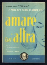 Spartito musicale amare usato  Vezza d'Alba