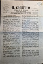 Maggio 1860 giornale usato Maggio 1860 giornale usato  Milano