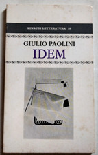 Giulio paolini idem usato  Casale Monferrato