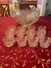 Vintage glass punch for sale  Theodore