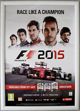 Usado, Pôster promocional Fórmula 1 F1 2015 RARO PS4 PC XBOX ONE 42cm x 59cm comprar usado  Enviando para Brazil