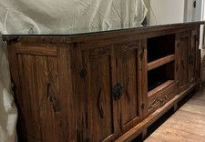 Rustic teak oriental for sale  LONDON