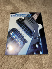 Vintage 1985 Rickenbacker Professional Bass Series Color Catalog Advertisement, usado comprar usado  Enviando para Brazil