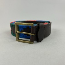 Retro leather embroidery for sale  LONDON