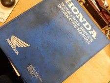Honda workshop manual for sale  NORTHWICH