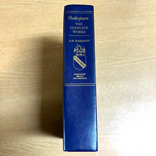 Shakespeare The Complete Works, VTG Hardcover, 1968, Edited by G.B. Harrison, usado comprar usado  Enviando para Brazil