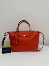 Longchamp pliage cuir d'occasion  Expédié en Belgium