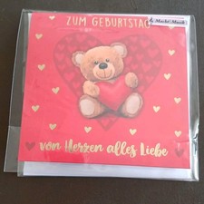 Glückwunschkarte zum geburtst gebraucht kaufen  Mötzingen