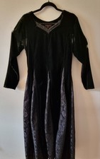 Samtkleid gothic viktorianisch gebraucht kaufen  Leipzig