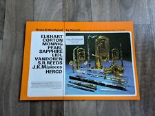 Vintage brass woodwind for sale  WORTHING