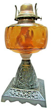 Oil lamp amber for sale  ALFORD