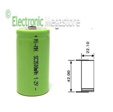 Batteria ricaricabile 3000mah usato  Ottaviano