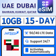 Gulf region esim usato  Spedire a Italy