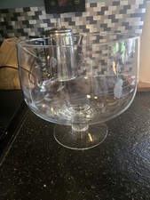 Tigela perfurada de cristal soprada à mão Princess House Heritage -6 copos, usado comprar usado  Enviando para Brazil