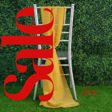 Gold chiffon chair for sale  Los Angeles