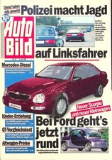 2) Auto Bild 27/1993 - Nissan Sunny SR mit 90PS be - Opel Astra GT 1.6 SI mit 10 comprar usado  Enviando para Brazil