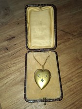 Herzanhänger kette goldfarben gebraucht kaufen  Gehrden