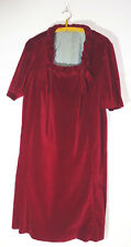 Vintage samt kleid gebraucht kaufen  Neugersdorf